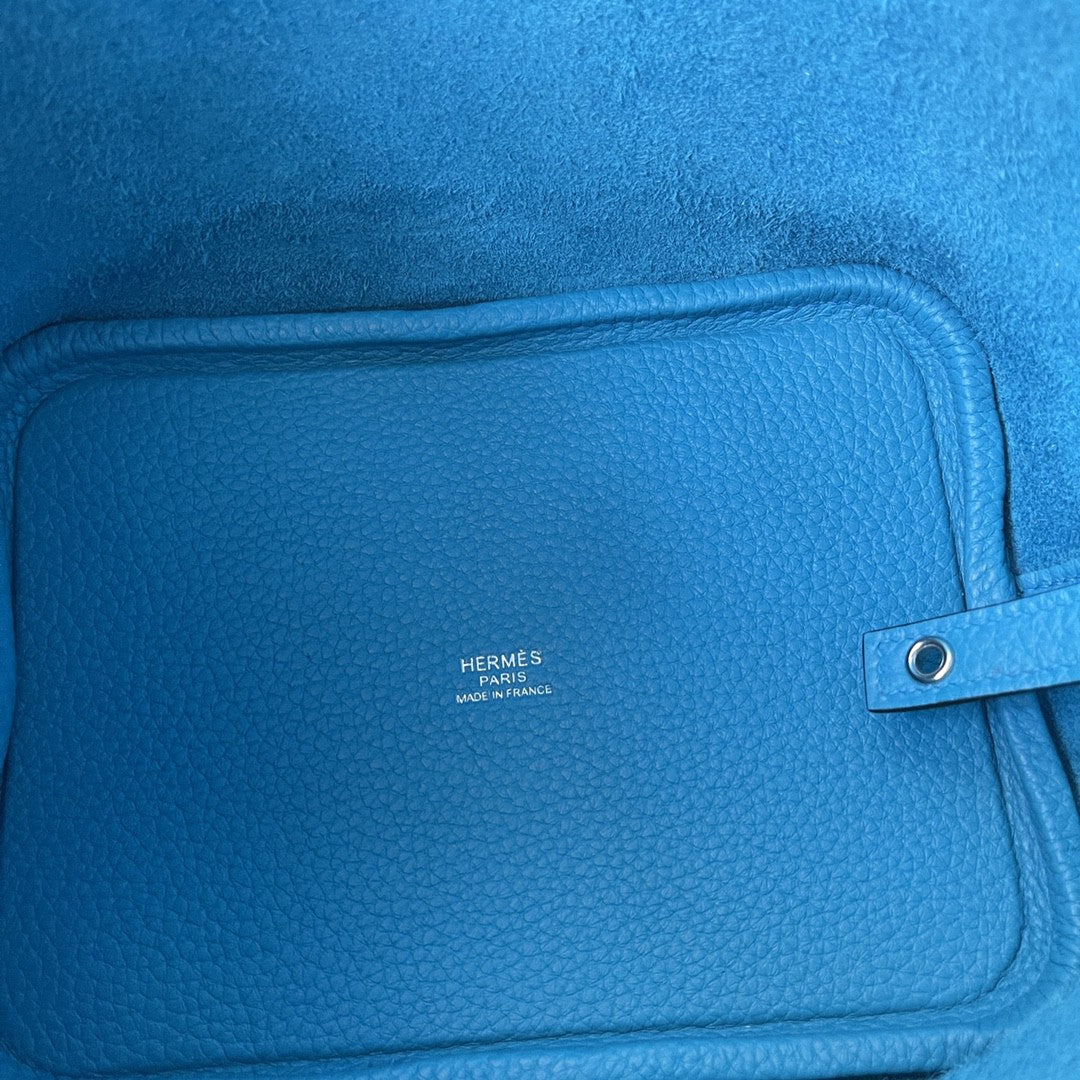 Hermes Picotin Lock 18 Bag Blue