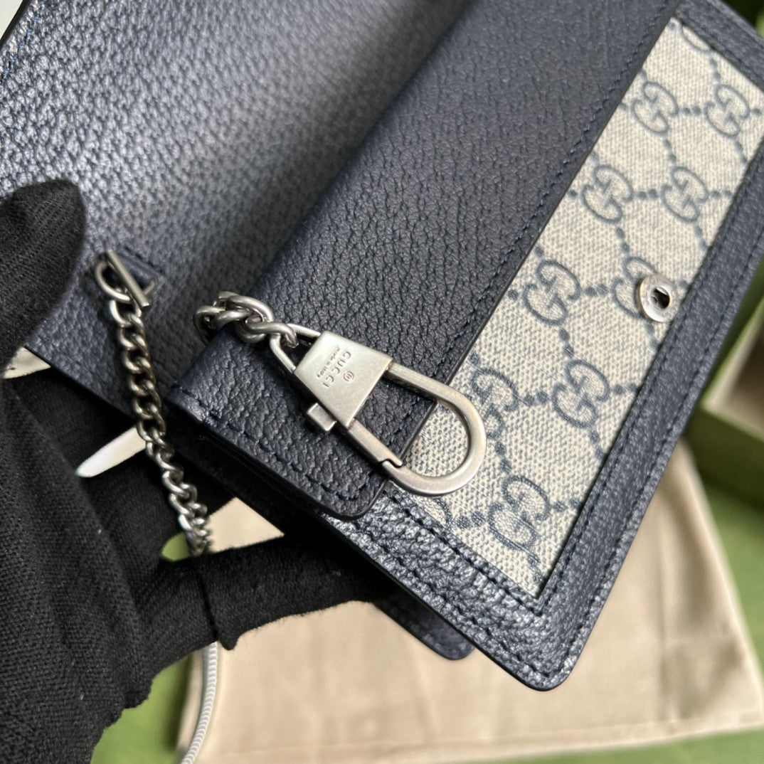 Gucci 476432 Dionysus GG Super Mini Bag 17cm Beige
