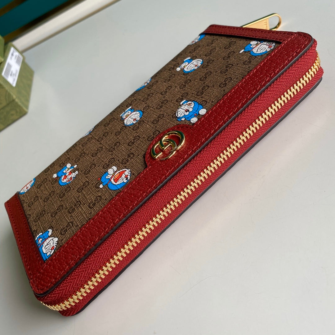 Doraemon x Gucci Zip Around Wallet 19cm