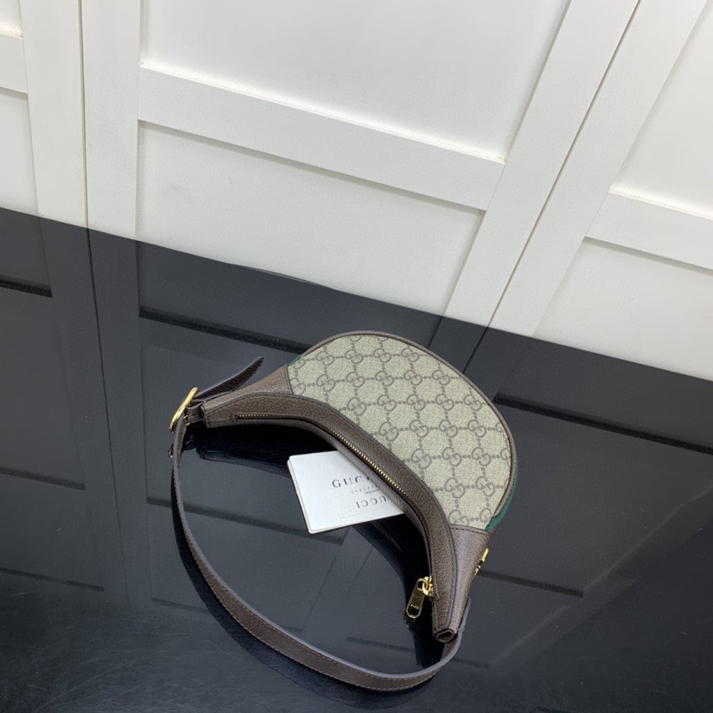 Gucci Ophidia GG Mini Bag 20cm Beige