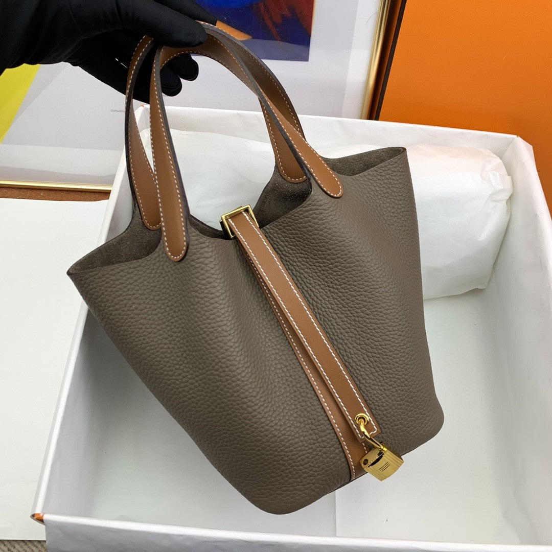 Hermes Picotin Lock 18cm Bi Color