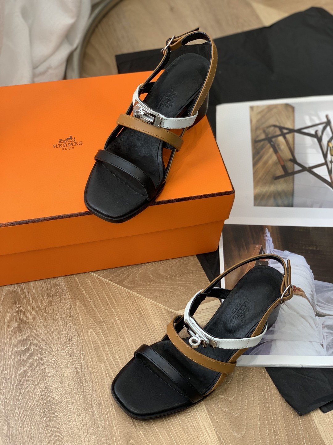 Hermes Eve 60 Sandal