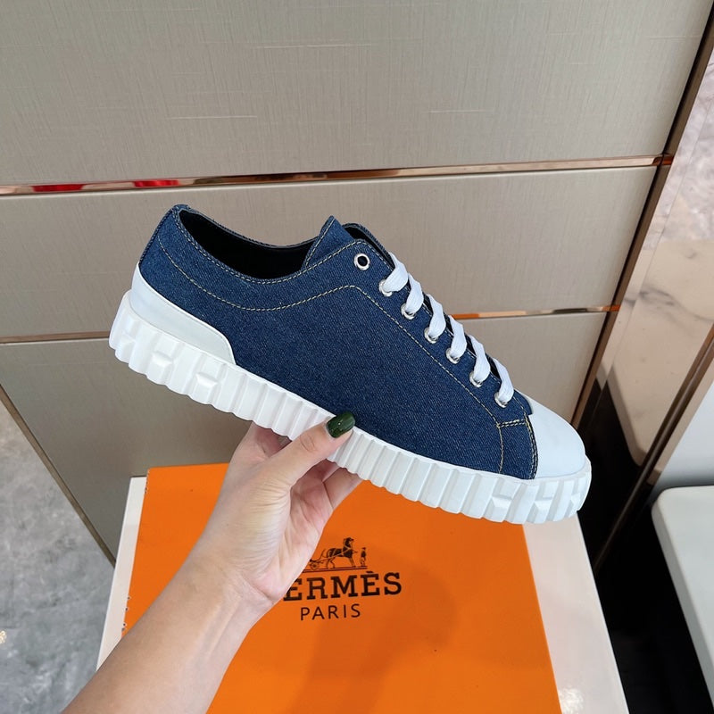Hermes Climb Sneaker Low Top Blue