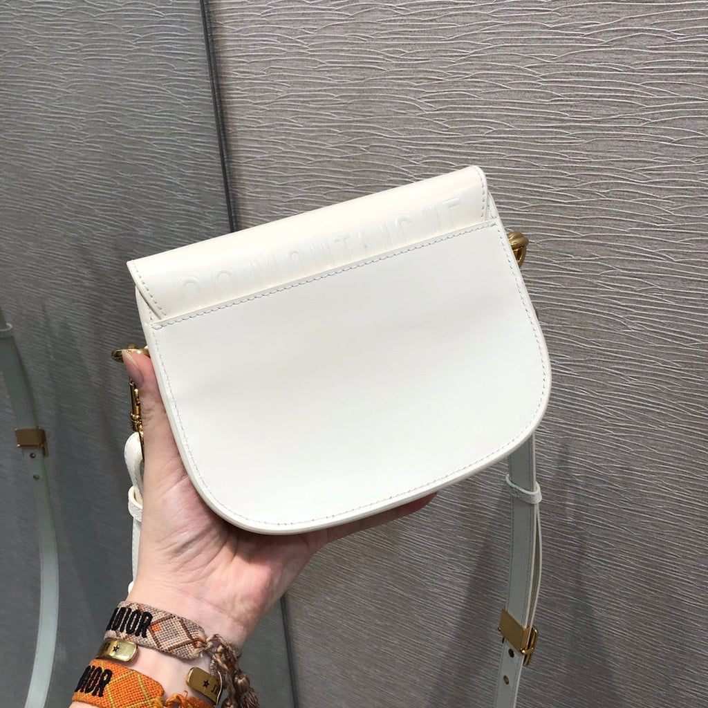 Christian Dior White Mini Crossbody Bag 18cm