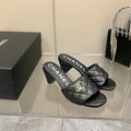 Chanel Mules Black
