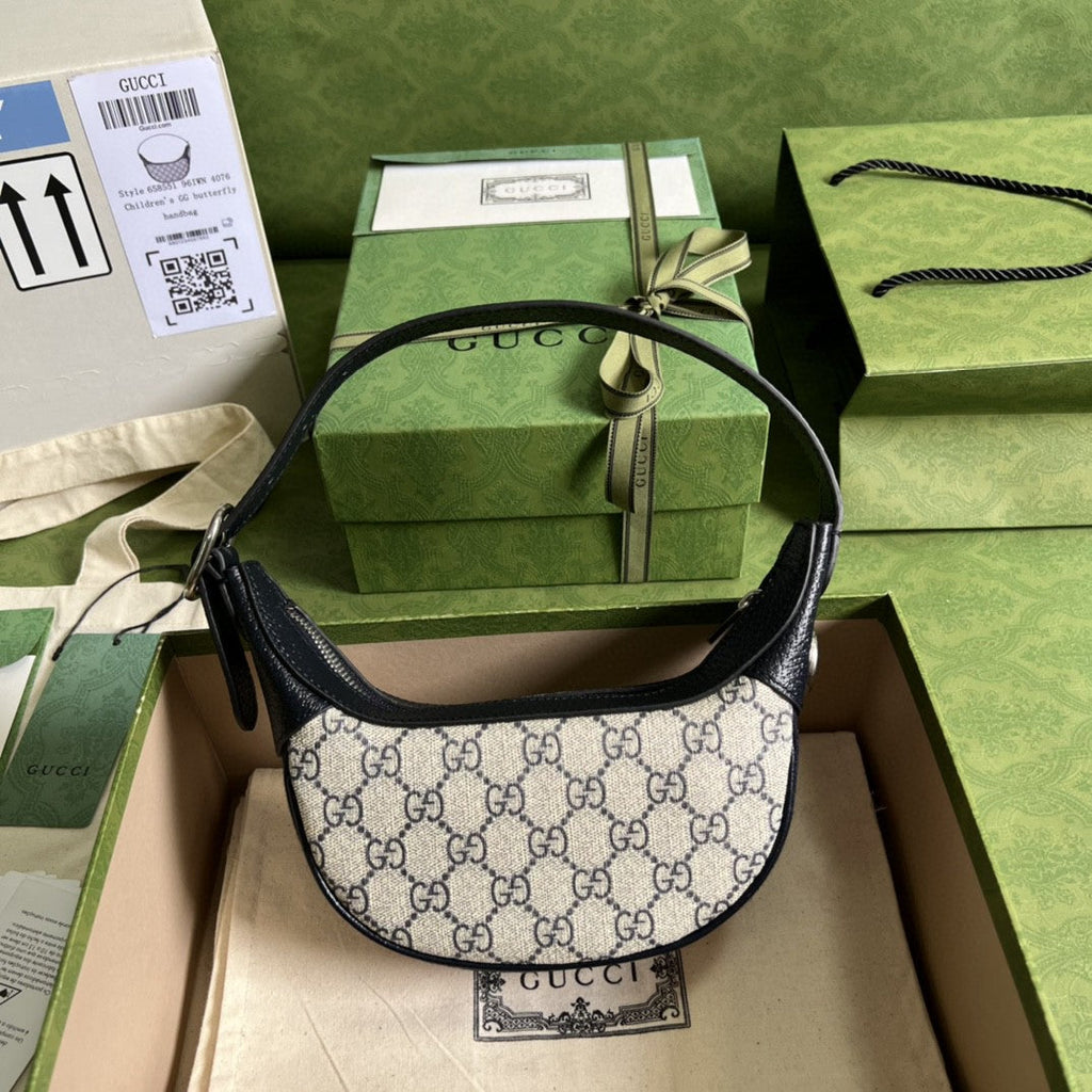 Gucci Ophidia GG Mini Bag 20cm Beige