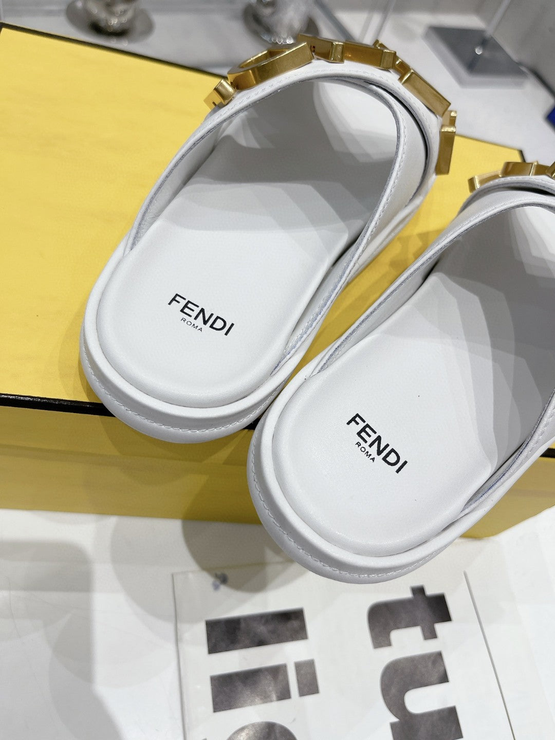 Fendi Graphy White