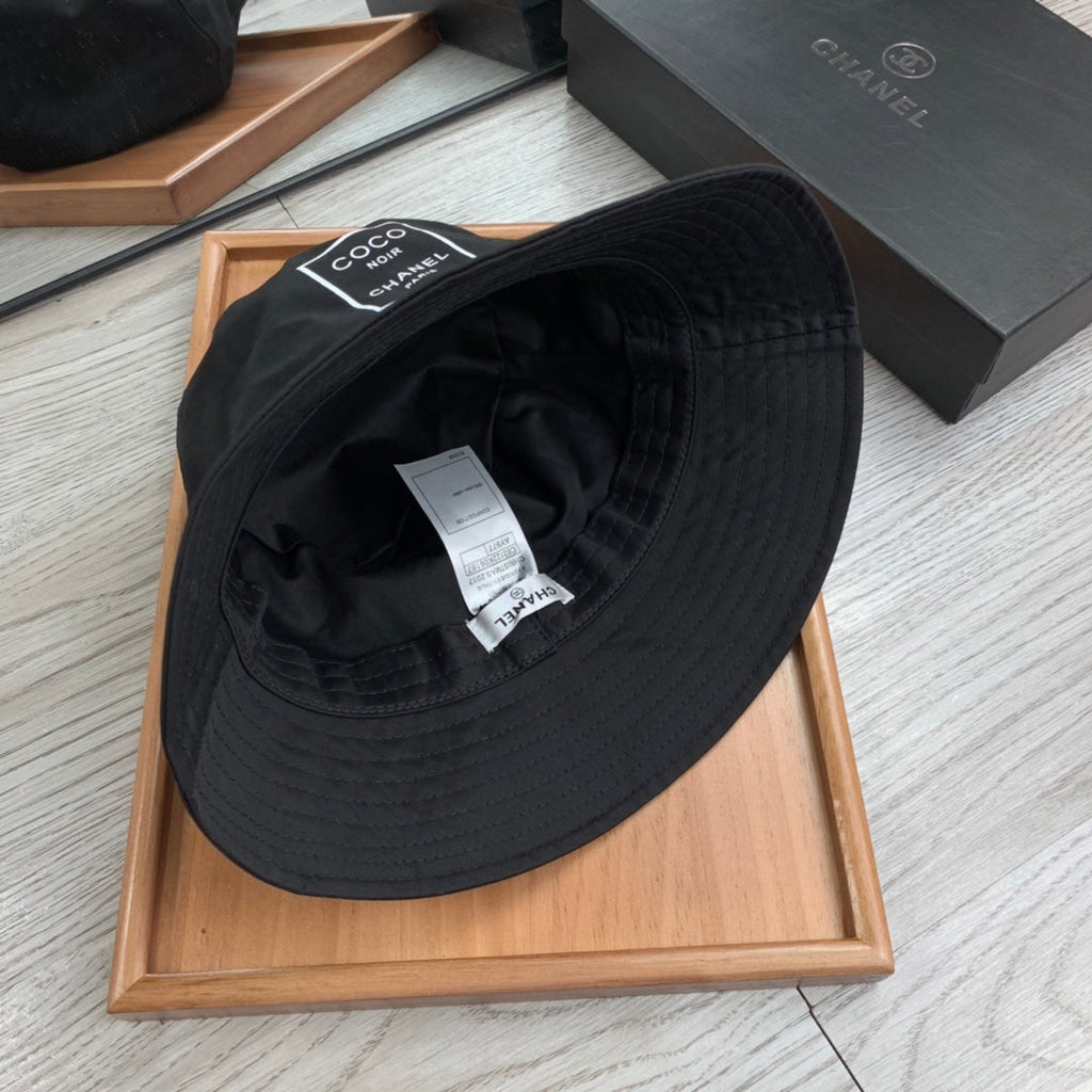 Chanel Cloche Black Hat