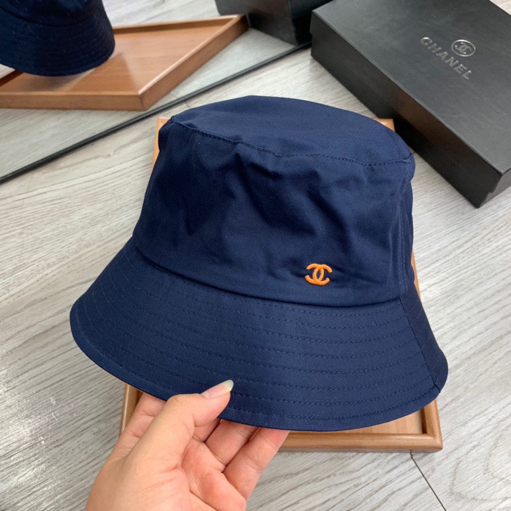 Chanel Cloche Blue Hat