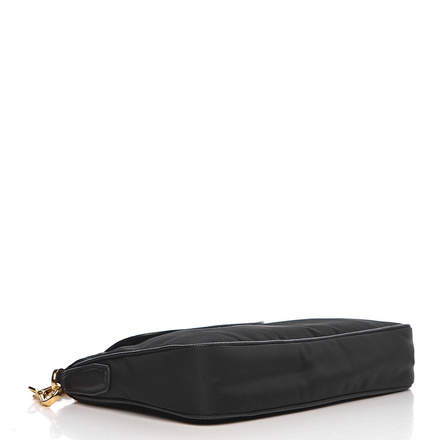 Black Nylon Saffiano Crossbody