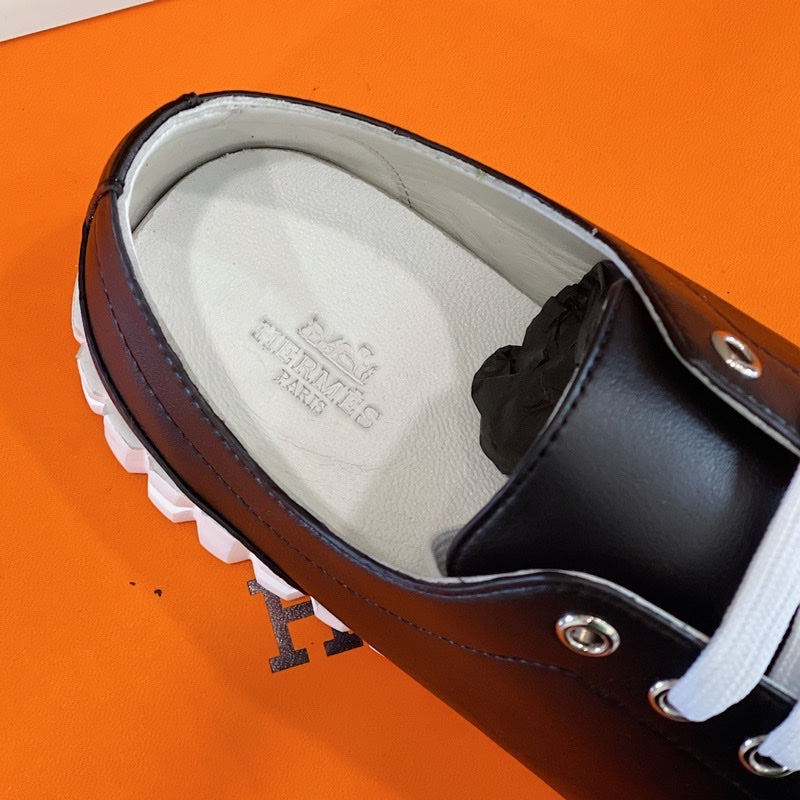 Hermes Climb Sneaker Low Top Black