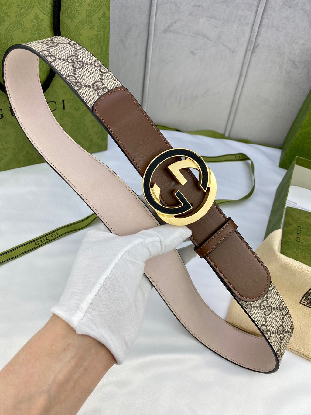 Gucci Marmont Reversible Belt