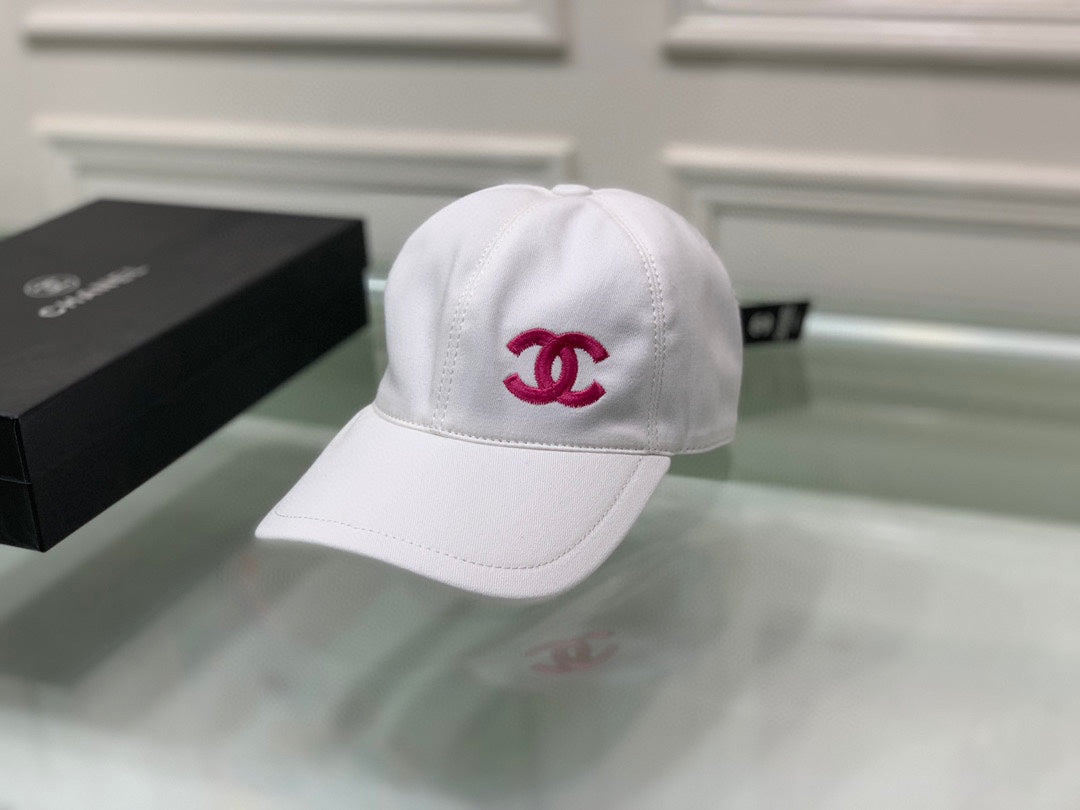 Chanel White Cap