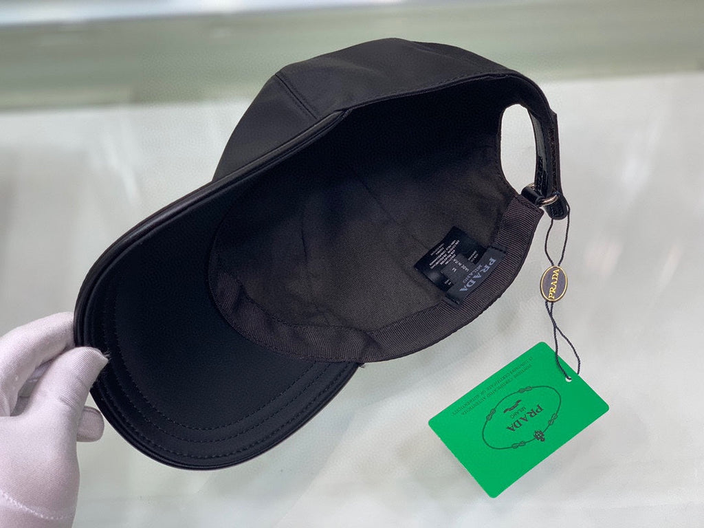Prada Denim Baseball Cap
