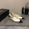 Chanel Flats Gold