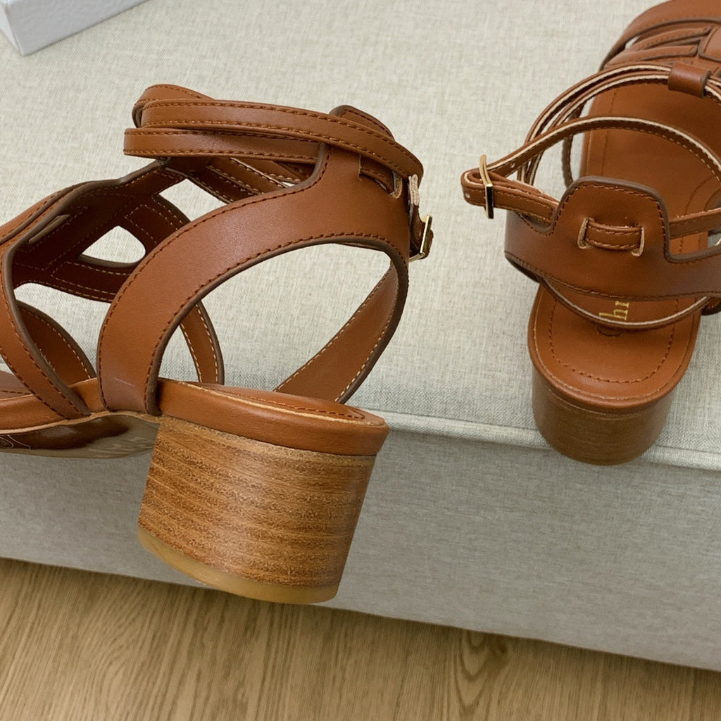 DiorAct Sandal 1.7 Inches Brown