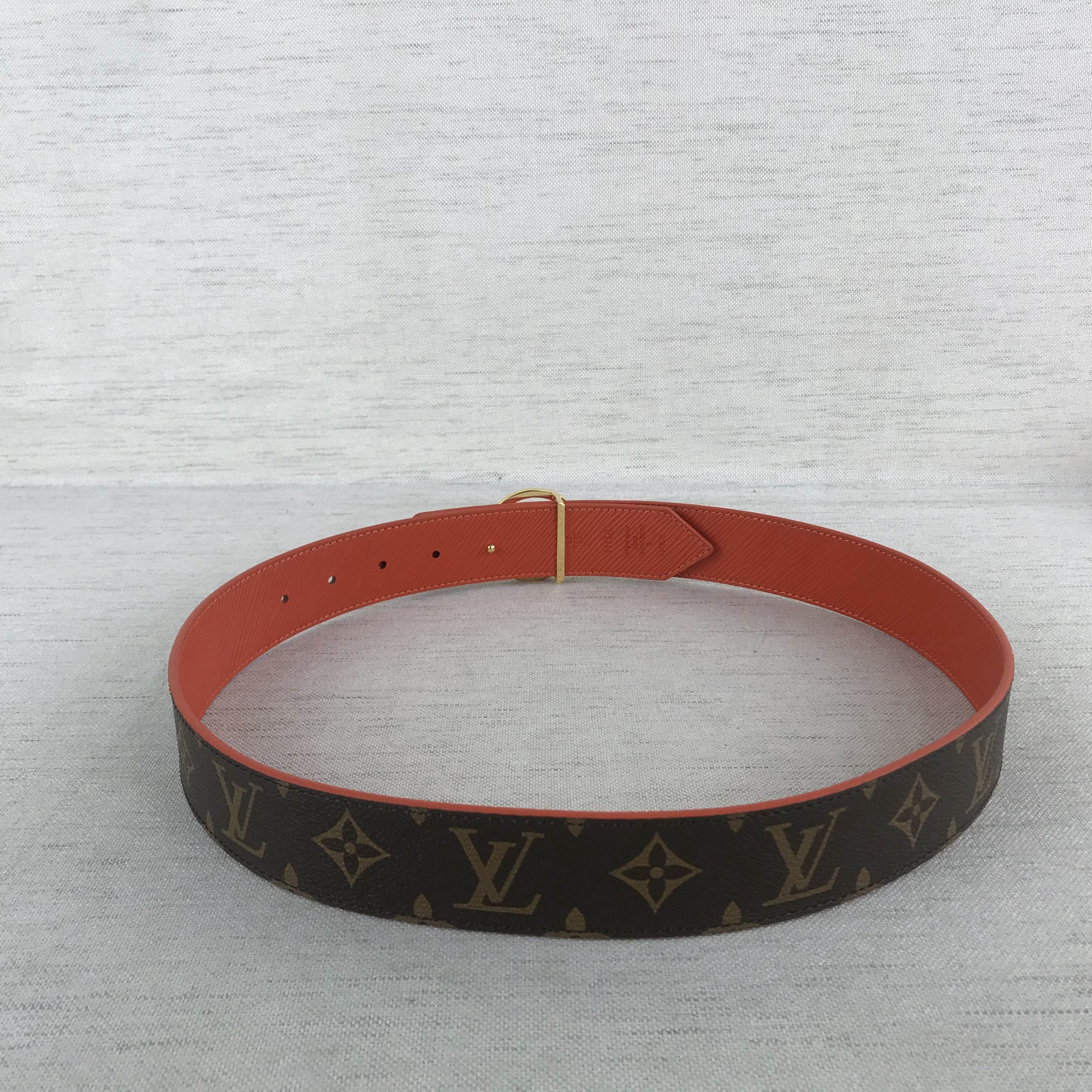 Louis Vuitton LV Cricle Belt Brown
