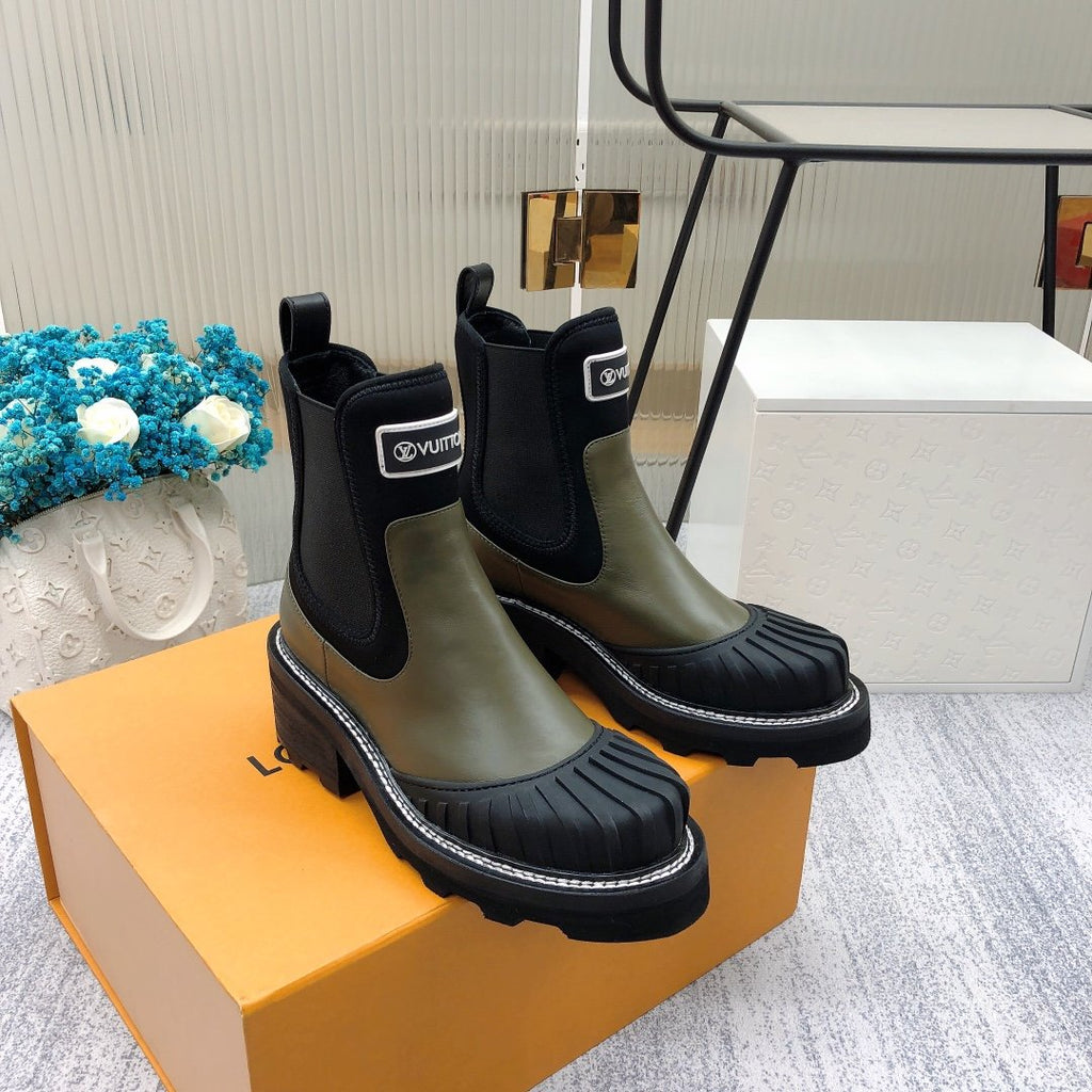 Louis Vuitton Beaubourg Ankle Boot Black