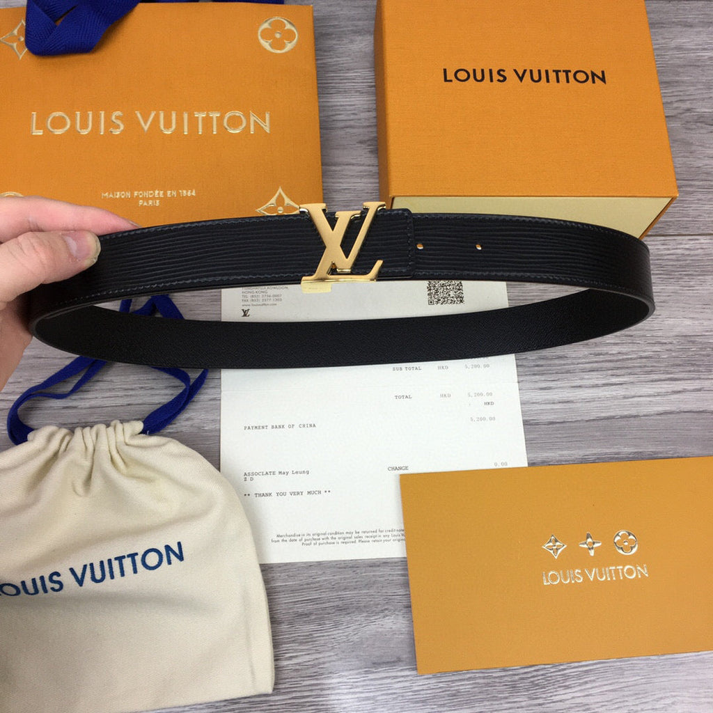 Louis Vuitton Iconic Belt Black