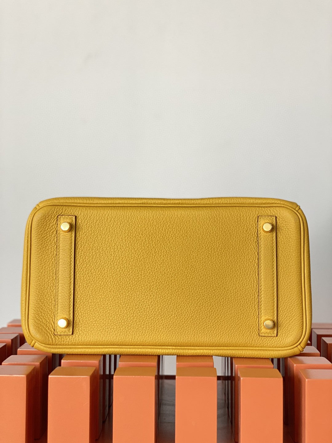 Hermes Birkin 25 Nata Swift Gold Hardware Yellow