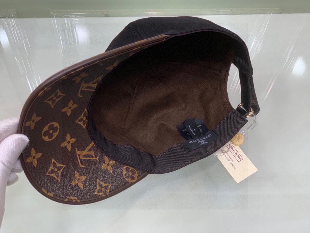 Casquettes Louis Vuitton x Supreme Cap Black & Brown