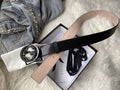 Gucci Belt With Double G Buckle Black