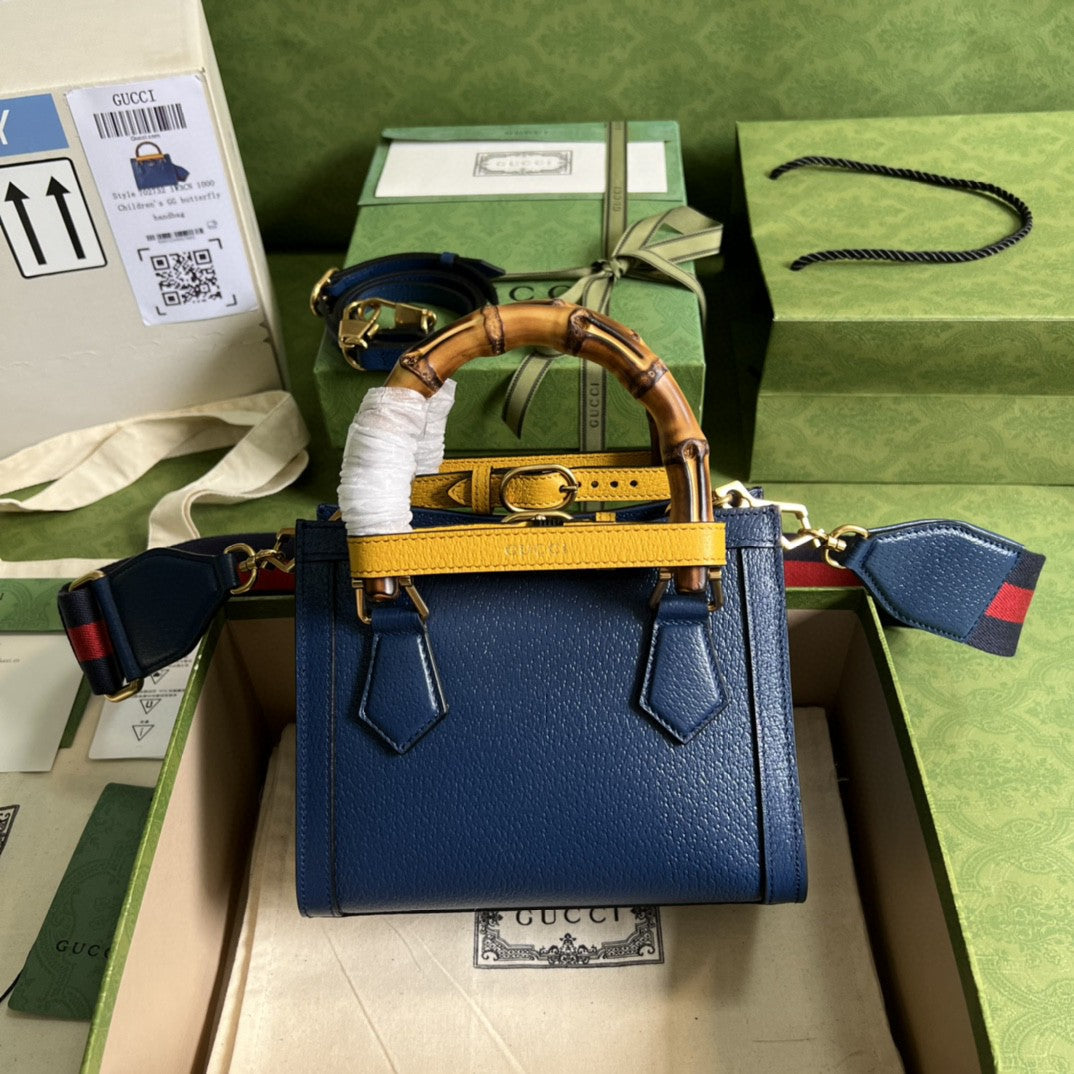 Gucci Ophidia GG Mini Bag 20cm Blue
