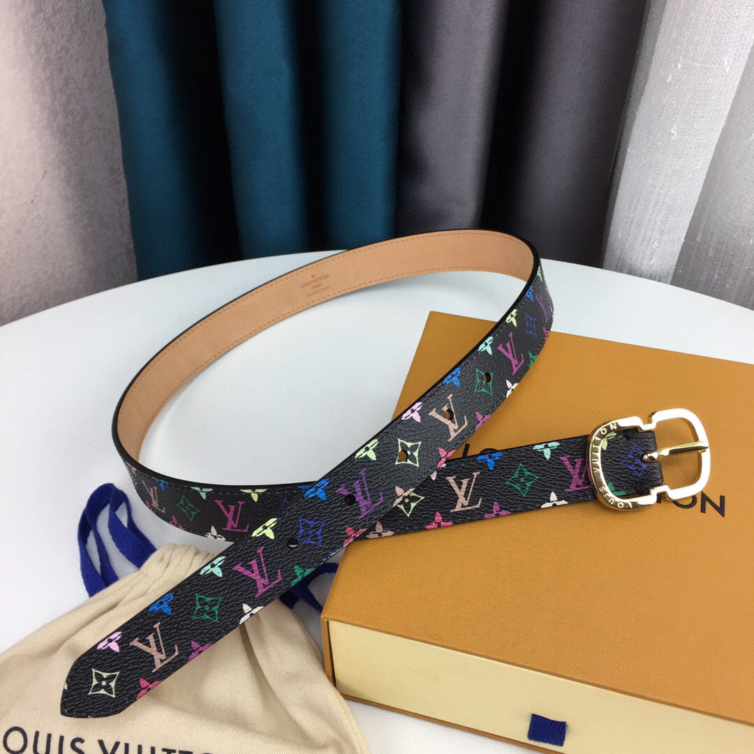 Louis Vuitton Mini Belt Black