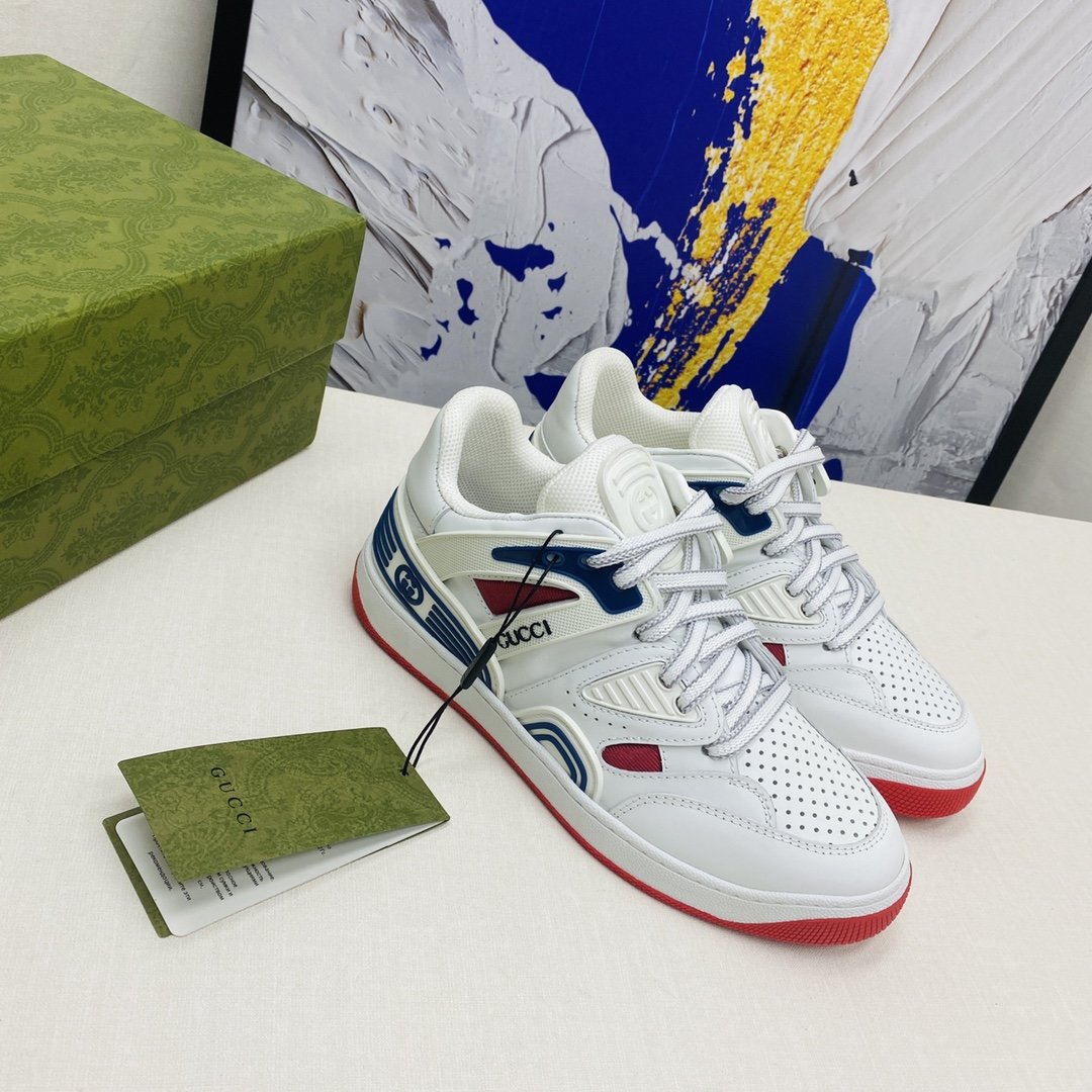 Gucci Basket Sneaker White