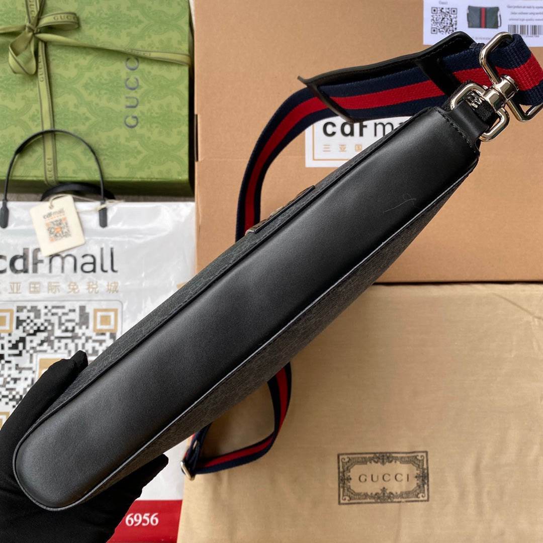 Gucci GG Black Messenger 29cm Black