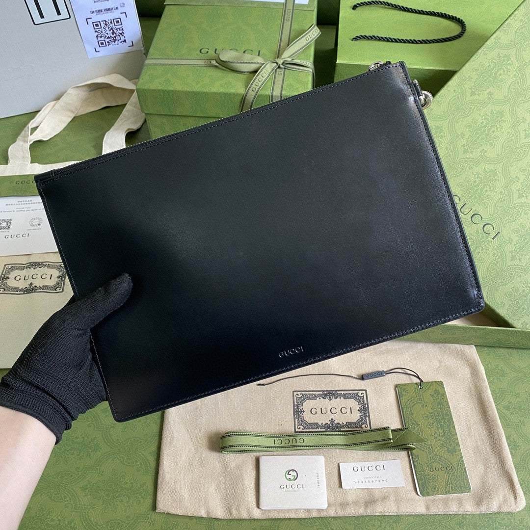 Gucci Marmont Pouch 31cm Black