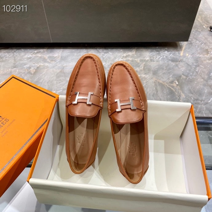 Hermes Paris Loafer Brown