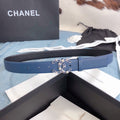 Chanel Belt With Double C Buckle