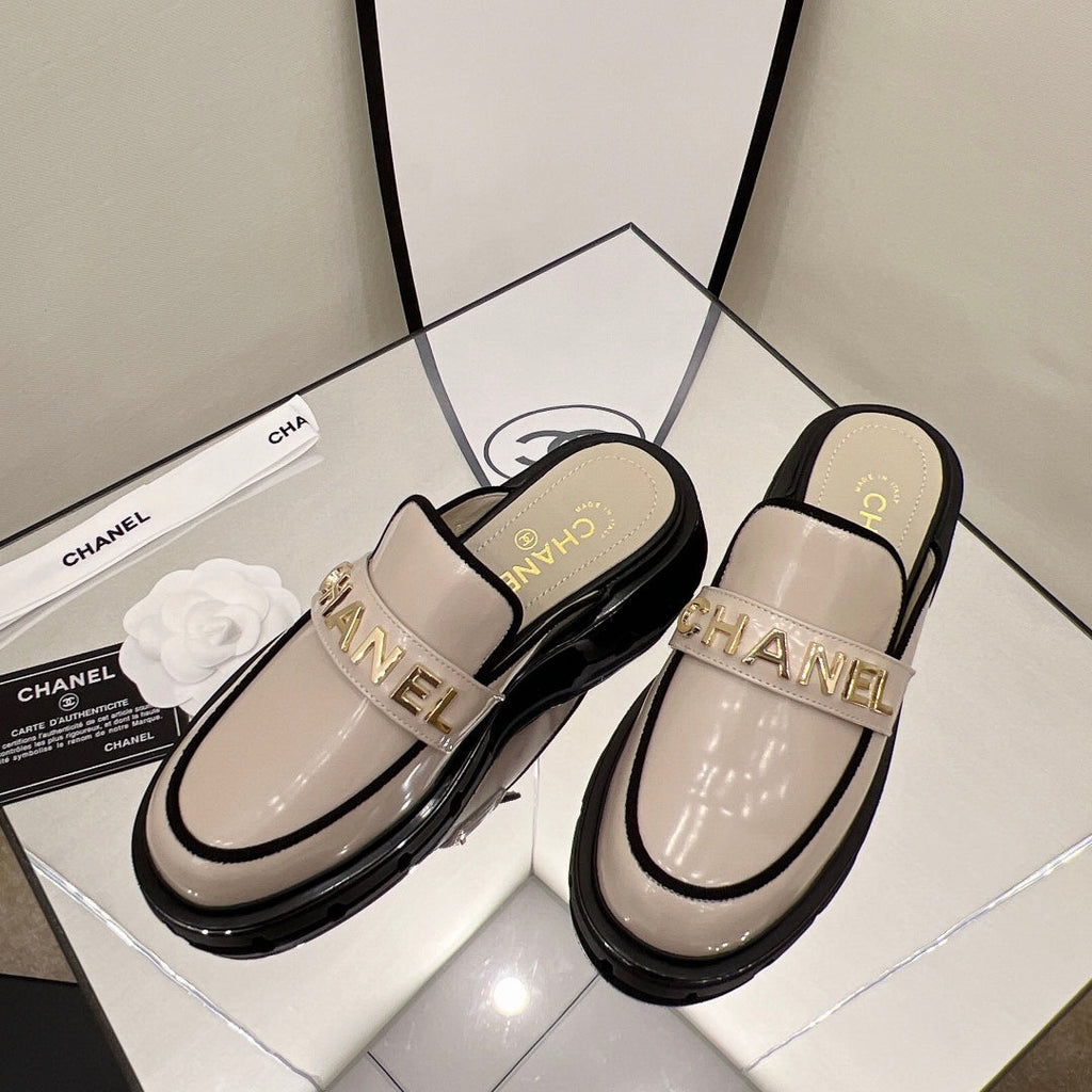 Chanel Mule Beige