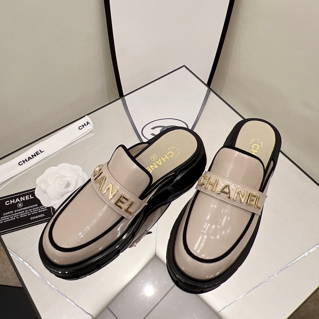 Chanel Mule Beige