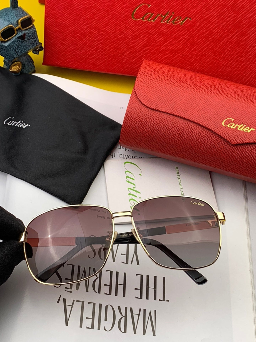 Signature C De Cartier Sunglasses
