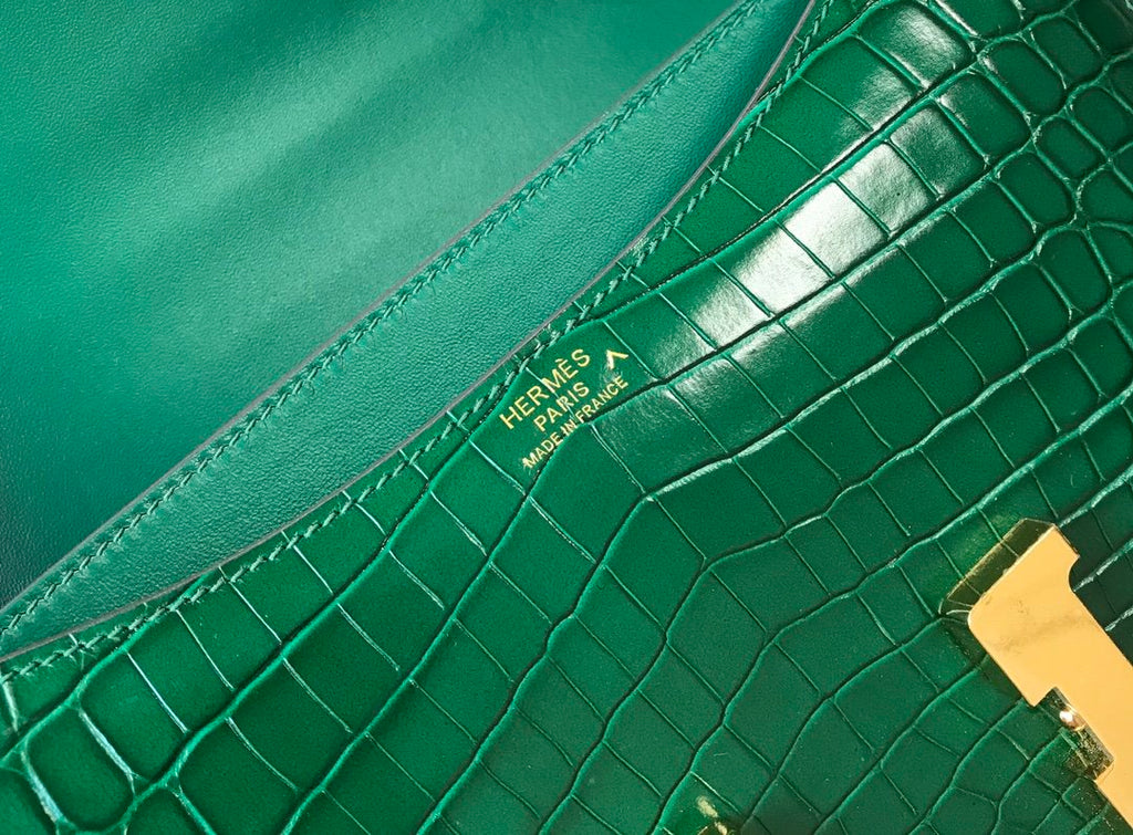 Hermes Crossbody Bag 23cm Green