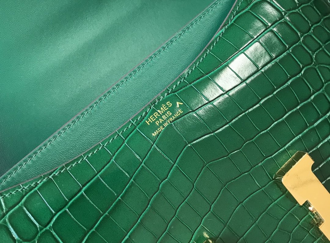 Hermes Crossbody Bag 23cm Green