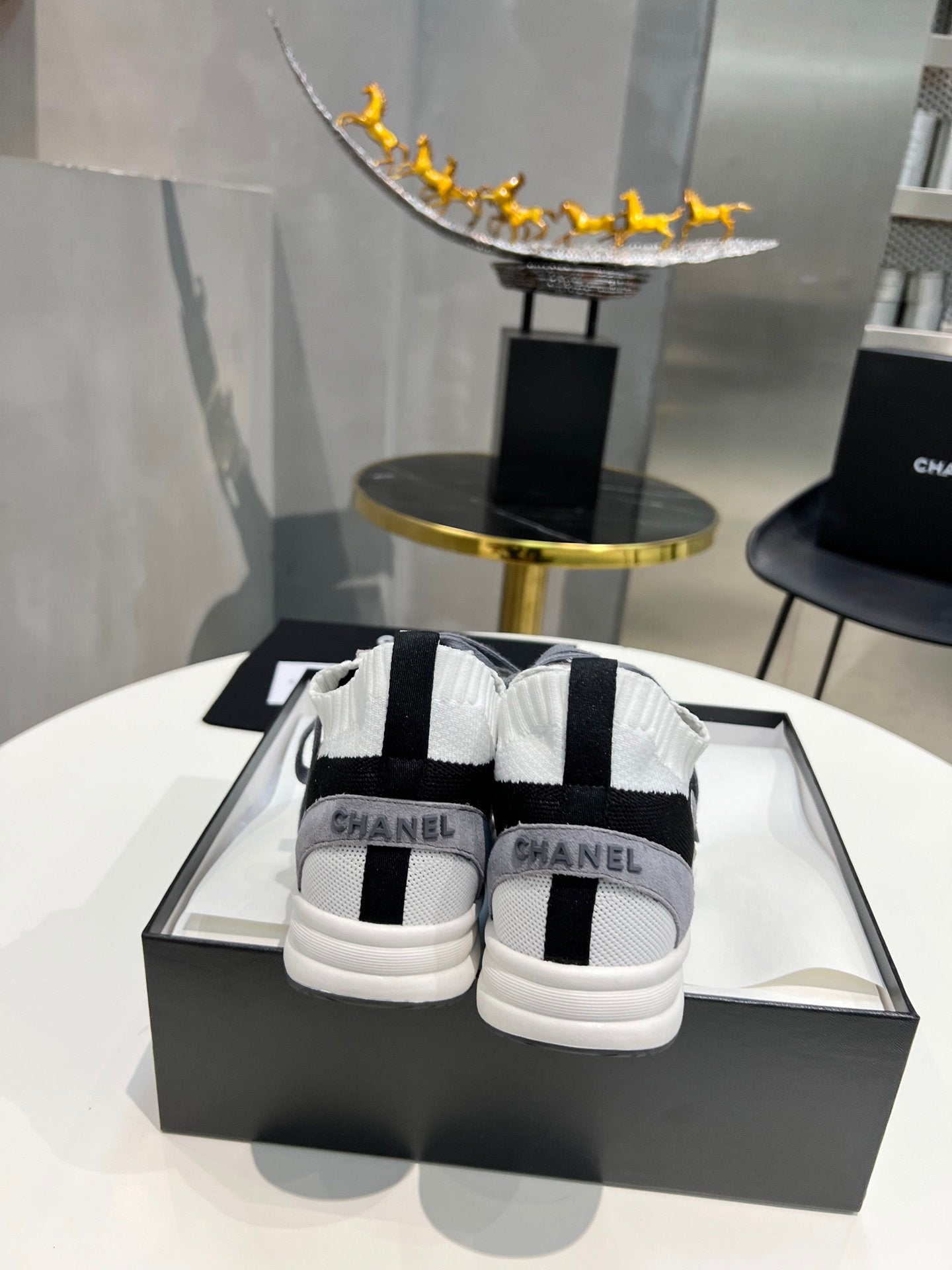 Chanel Trainers Sneakers Purple