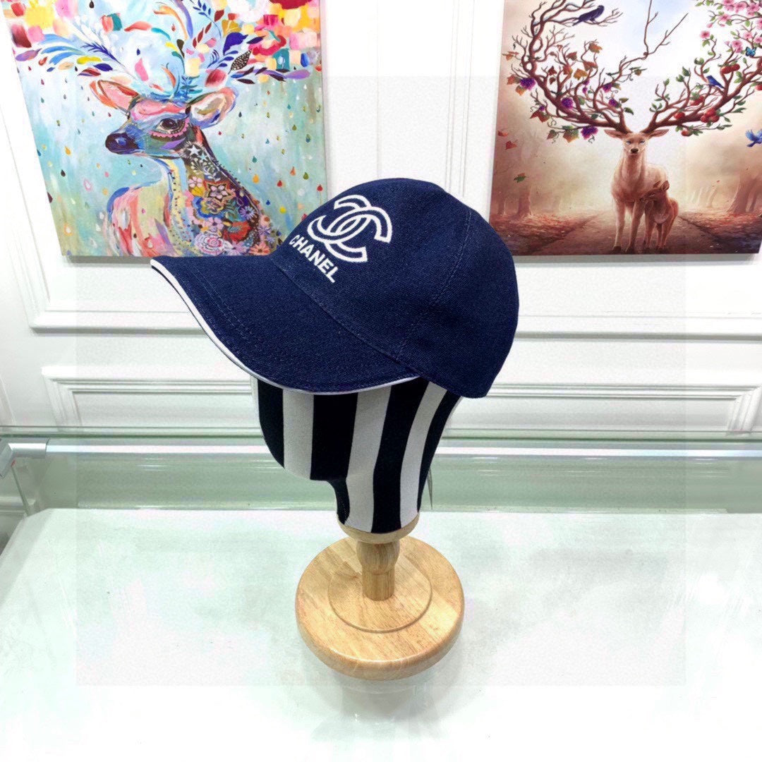 Chanel Dark Blue Cap