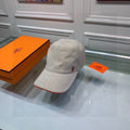 Hermes Davis H Primavera Cap Beige