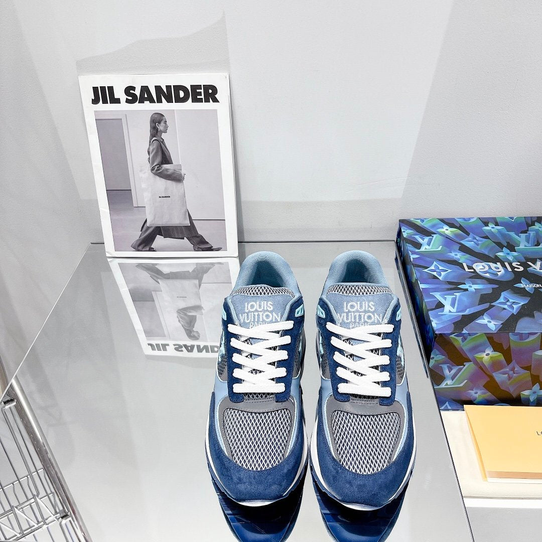 Louis Vuitton Run Sneaker Purple