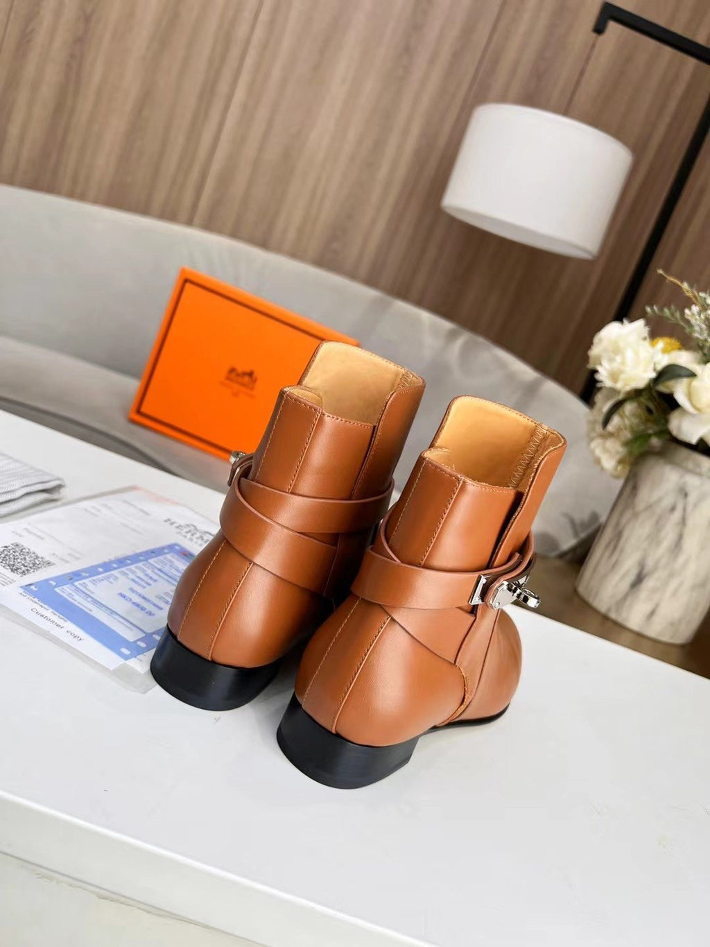 Hermes Neo Ankle Boot Brown