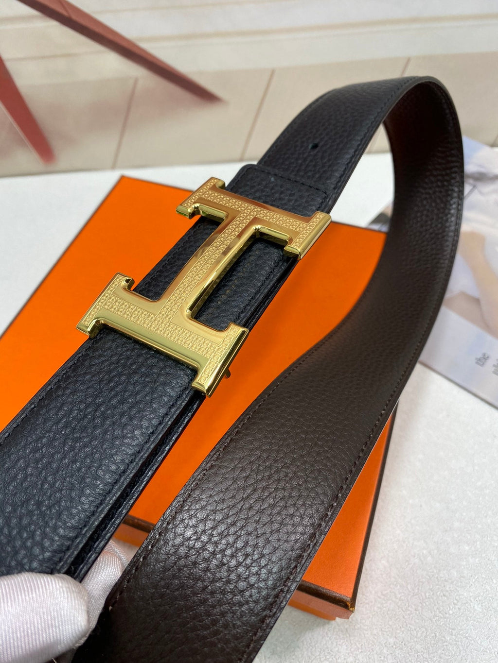 Hermes Quizz Touareg Belt Buckle Reversible