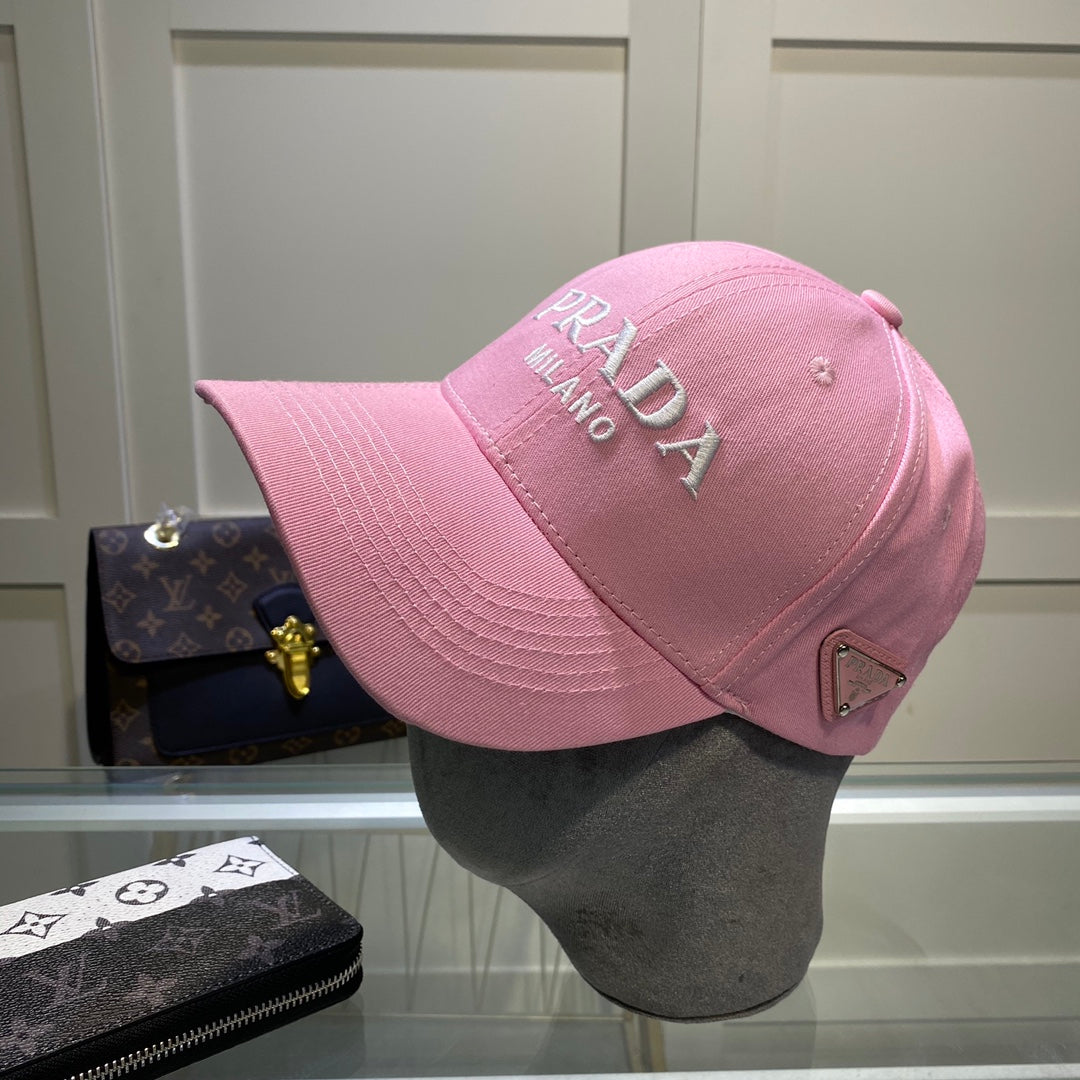 Prada Denim Baseball Cap
