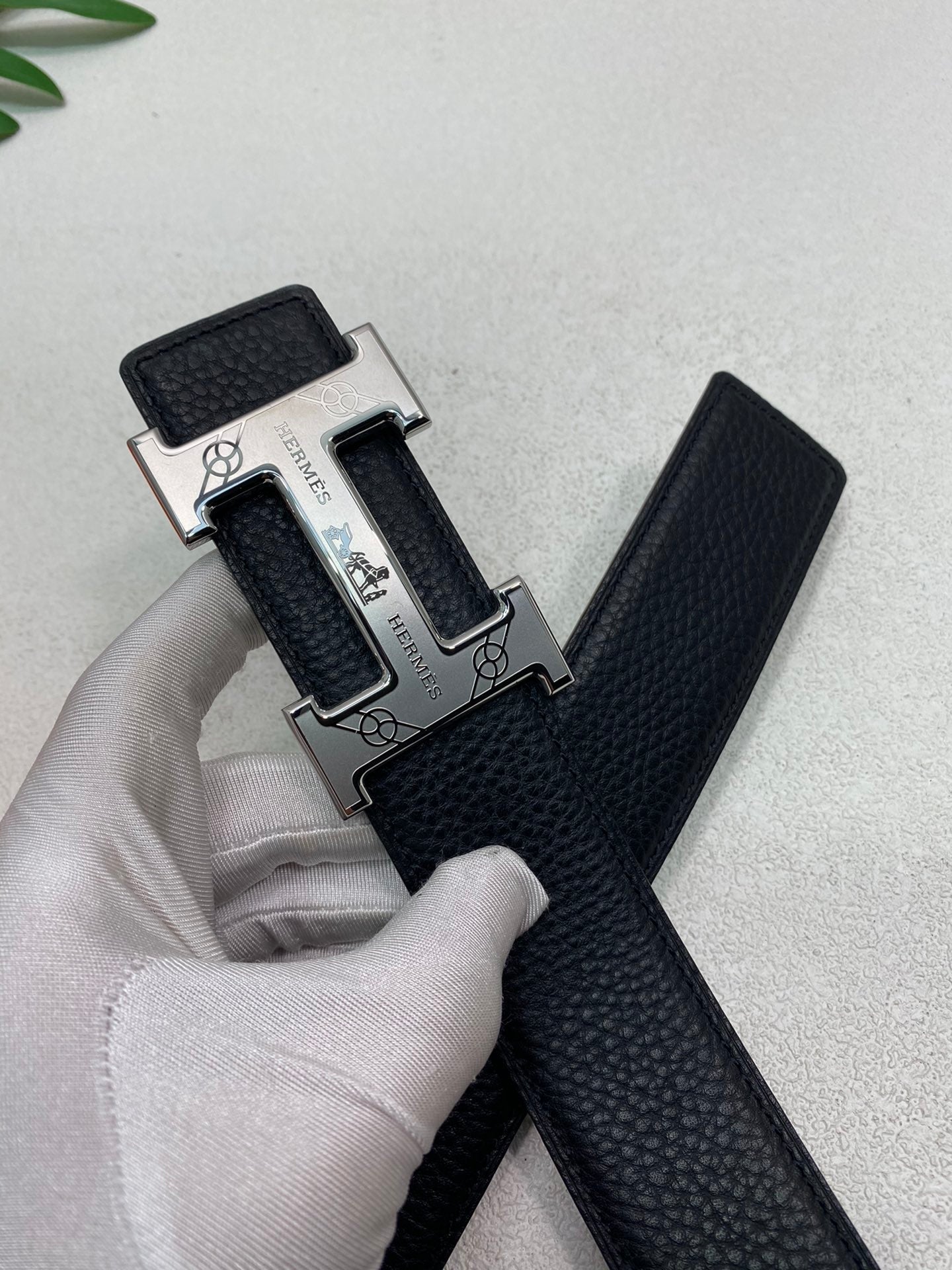 Hermes Quizz Touareg Belt Buckle Reversible