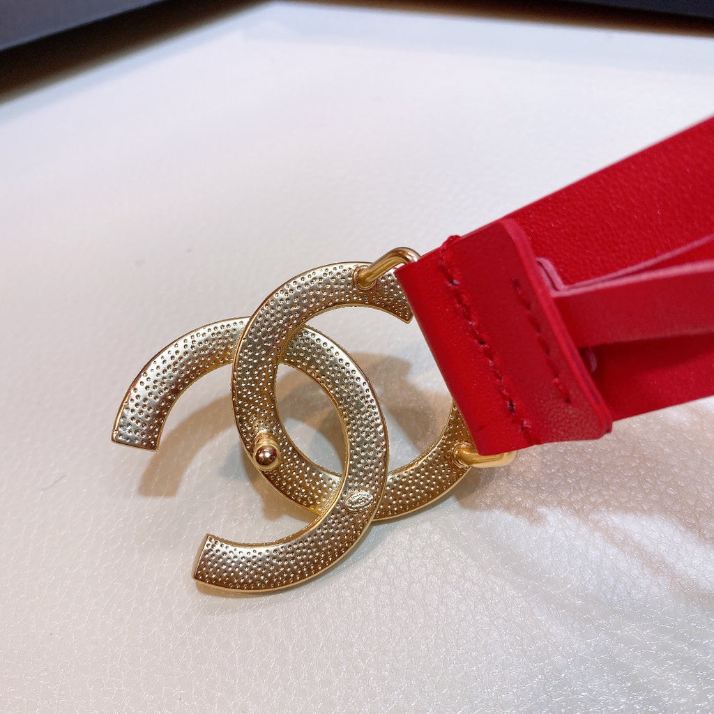 Chanel Belt With Double C Buckle