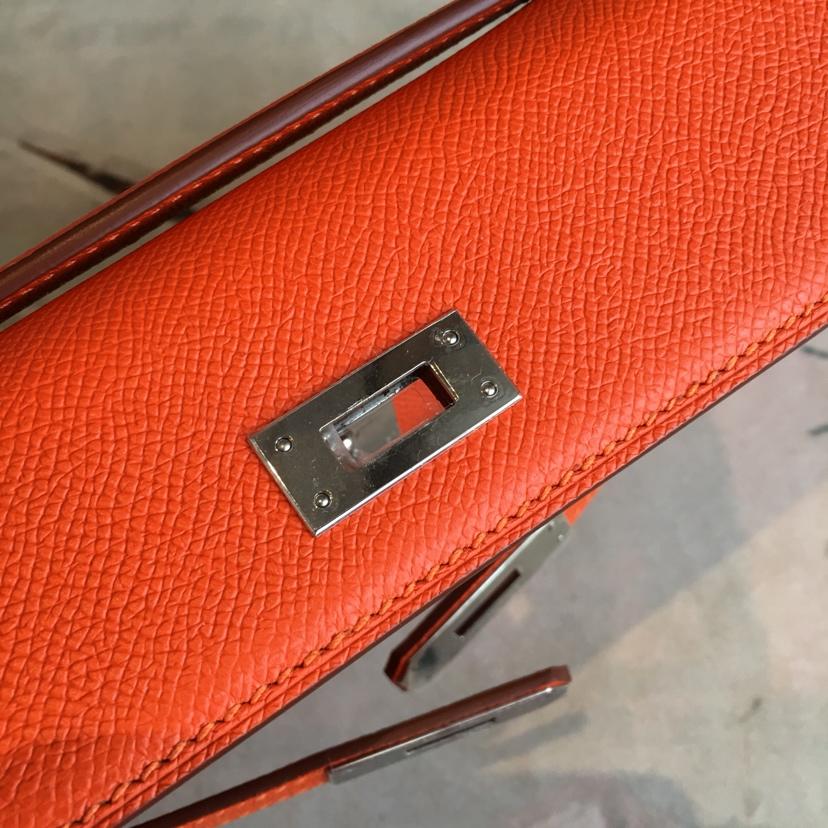 Hermes Kelly Classic Wallet 31cm Orange