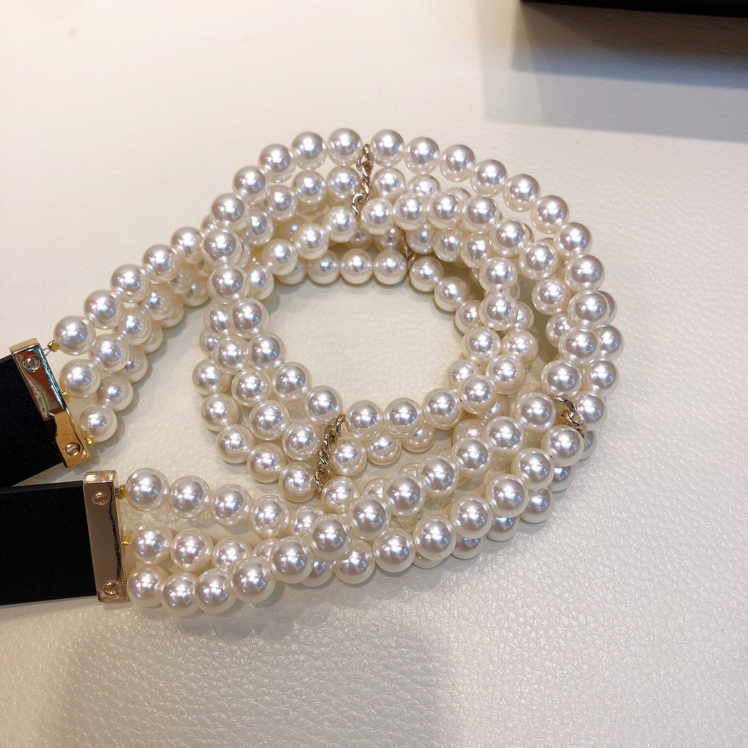 Chanel Belt With Double C Buckle