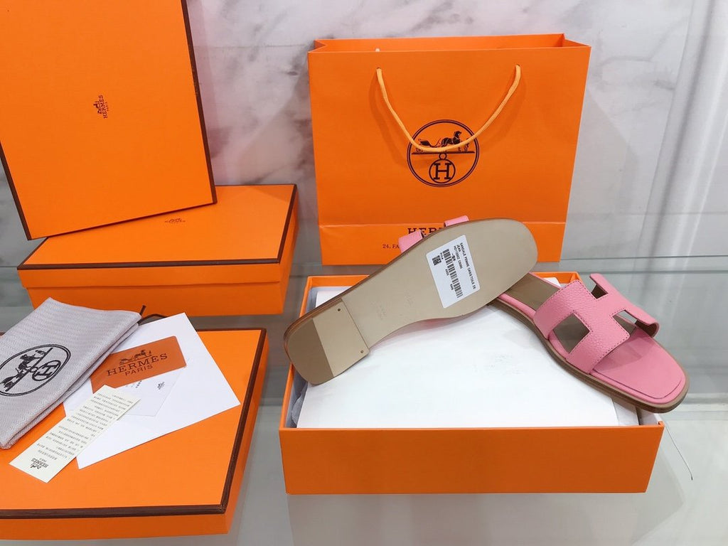 Hermes Oran Sandal Pink